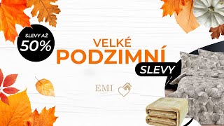 Podzimní výprodej je tady 🍂| EMI