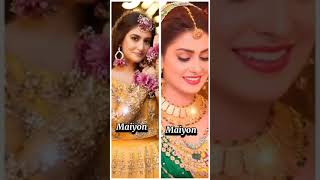 Ayeza khan and hiba bukhari wedding albums ❤️❤️ #ayezakhan #pakistaniactress #fa