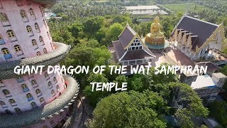 Giant Dragon of the Wat Sam Phran Temple Bangkok | Thailand