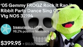 The unfortunate truth nowadays about Frogz on Ebay…