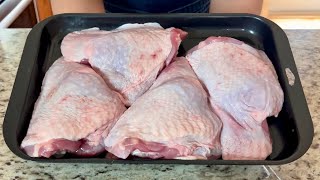 Turkey Thighs / Turkey Thighs Recipe / Turkey Recipe / Easy Turkey Recipe / ASMR Cooking