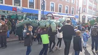 Tunbridge Wells Puppetry Festival Parade 2024 Tonna Doichead Tobari Paraid  Feis Puipéid