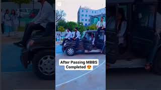 After passing mbbs||complete,mbbs swag😎 entry boy's and girl's😊mbbs entry🔥#mbbs #doctor #aiims #neet