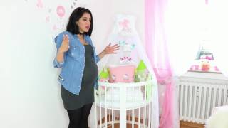 ComfortBaby's SmartGrow 7in1 Babybett bei Sevins Wonderland's BABY ERSTAUSSTATTUNG Vlog