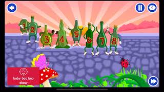 Ten Green Bottles | Cartoon Animation | Nursery Rhymes & Baby Simple Songs