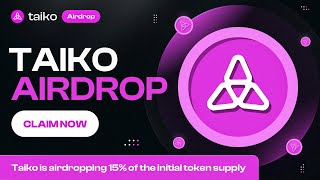 Crypto Airdrop | Taiko Airdrop Claim Up To 50,000$