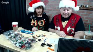 BrickNerd LiveBuild - LEGO Winter Holiday Train