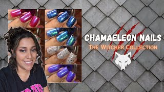 Chamaeleon Nails: The Witcher Collection 🐺✨⚔