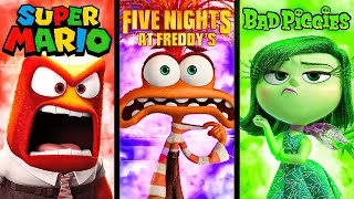 Inside Out 2 but Popular Games