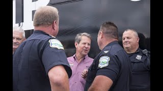 Georgia Gov Brian Kemp Supports Police In New Video Message