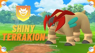 ✨ Shiny Terrakion ✨ Caught at St Mary's Church Gym [Pokemon GO] #shorts