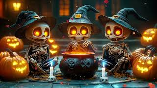 Halloween Night in a Haunted Village 🎃 Spooky Music & Chilling Ambience 2024 🎃👻