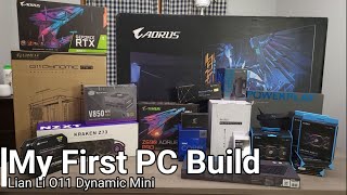 Building My First PC with the i9-12900k inside the Lian Li 011 D Mini