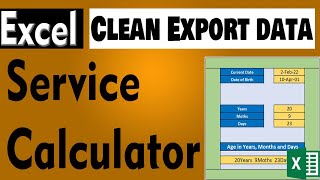 How to clean Software exported data in MS Excel./XL Maza