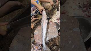 Amazing King Fish Cutting Skills In Bangladesh Fish Market #shorts