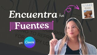 Encuentra las combinaciones de FUENTES perfectas en Canva