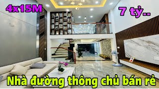 Bán nhà đường thông xe hơi .nội thất đẹp mê chủ đinh cư mỹ,bán gấp rẻ hơn thị trường 1 tỷ đáng mua