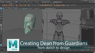 Creating Dean from The Guardians (part 3)