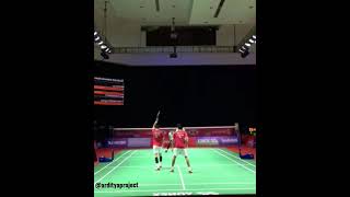 Fajar/Rian lolos ke babak 16 || Indonesia Open 2021 #shorts