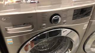 Mini tour of an LG washer and dryer pair (2019)