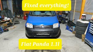 Bought, fixed and sold! Fiat Panda flip car!