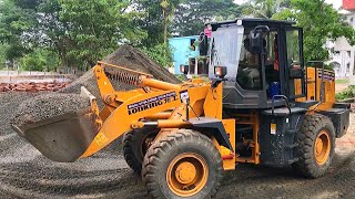 Very skilled rocks dumping | Lonking heavy equipments | wheel loader