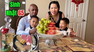 Sinh Nhật chồng Mỹ 65 tuổi | happy birthday  #tranpinnockfamily