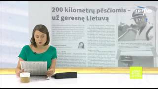 200Km už geresnę Lietuvą - Labas Rytas Lietuva (TV)