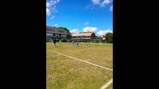 What a save!!! #football #davidrayasave #youthfootball #kids