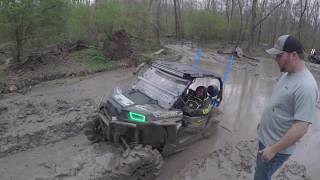 BRAND NEW RZR 1000 DESTROYS TRANSMISSION AND REVERSE CHAIN MUDDING