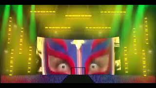 REY MYSTERIO ENTRACE WWE NIGHT OF CHAMPIONS STAGE ANIMATION 2023