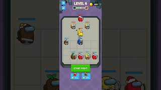 Merge Impostor - Alien Battle Gameplay Walkthrough - part 6 - level 6 - (iOS, Android) #shorts