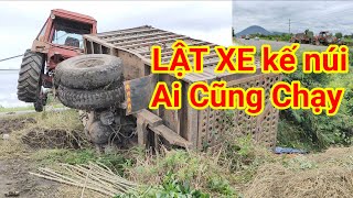 CĂNG QUÁ Máy Cày Chổng Ngược làm sao giải cứu đây gần khu du lịch núi Bà Đen Tây Ninh