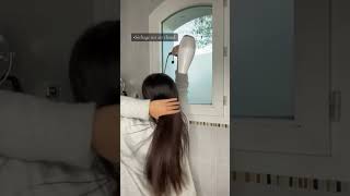 HAIR ROUTINE #trending #viral #repost #hair #shorts