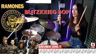 Blitzkrieg Bop -  Ramones - Drums Only (Drum Score)