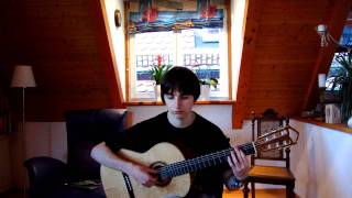 Allegretto Scherzando - N. Paganini on Classical Guitar