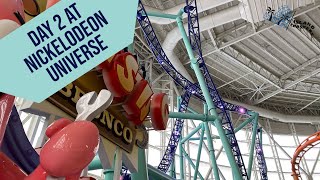 Another Day at Nickelodeon Universe Ft. Slime Streak, Shellraiser and Sandy's!