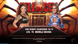 WWE : Lita vs Michelle McCool - Hell In a Cell Match