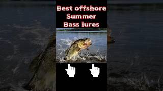 Ultimate Offshore Bass Fishing Baits for Summer in 2024! #fishing #bassfishing #shorts