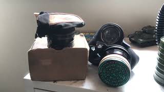 Asbestos in gas mask filters