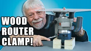 Make Your Own Wood Router Clamp JIG!