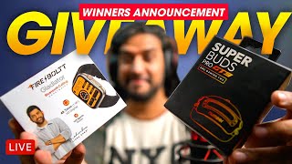 🔴 Sunday Livestream | 15X Giveaway WINNERS Announcement!