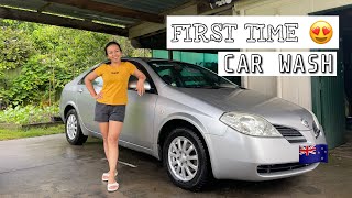 MY FIRST CAR WASH 🇳🇿 (vlog #10) #pinoynz