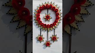 Diwali Special Wall Hanging Craft Ideas 💡/ Diwali Decoration Wall Hanging #shorts #diwalidecoration