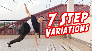 Bboy Tutorial I 7 Step Variations