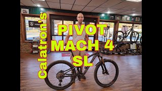 Calatron's Personal Bike Walkaround Review Pivot Mach 4 SL Pro XT/XTR Kovee XXX Carbon Wheels Fox