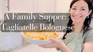 EASY Family Supper/How to Make Bolognese/Rosemary-Garlic SOURDOUGH Flatbreads