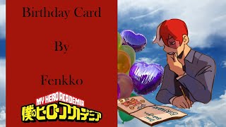 [My Hero Academia Comic Dub] Bakugo's Birthday Card