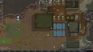 RimWorld gameplay Walkthrough Part 14 - [1080p/60fps] - Raid, cold and everyone hate me