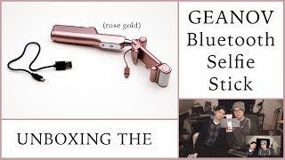 Unboxing: GEANOV Bluetooth Selfie Stick (Rose Gold)